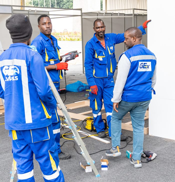 GEx Visuals - Booth Setup 14